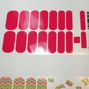 Jamberry Nail Wraps - Haute Pink Partial